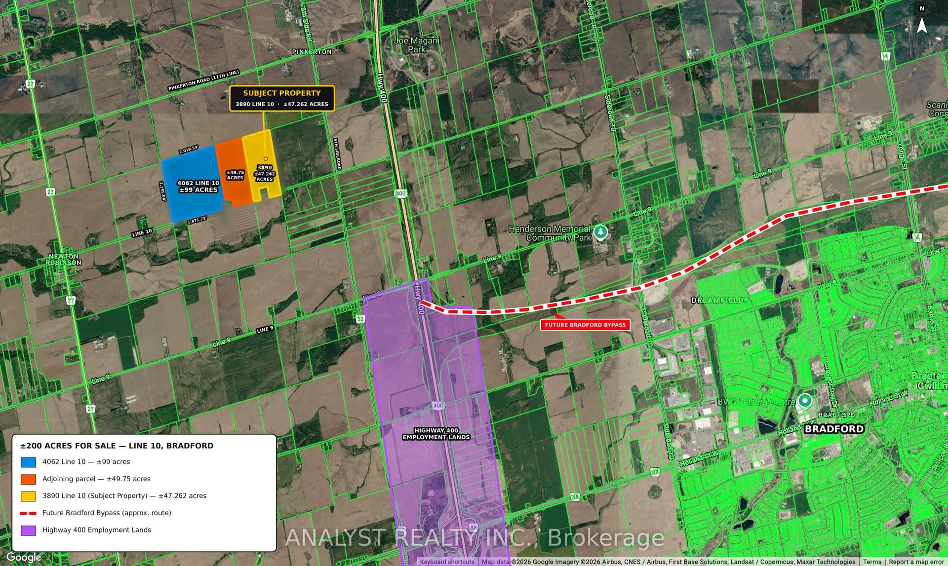 Line 10, Bradford West Gwillimbury, ON L3Z 3L5